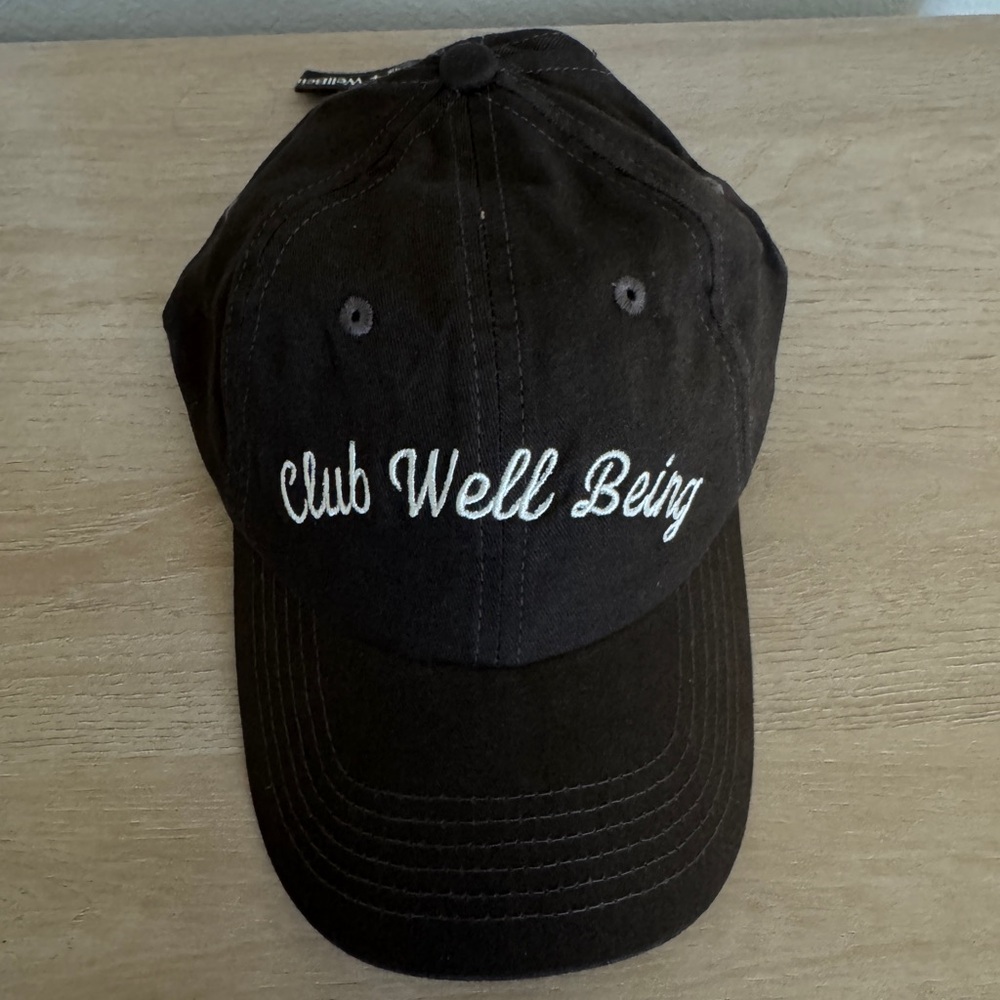 Brown Club Well Being Baseball Hat
